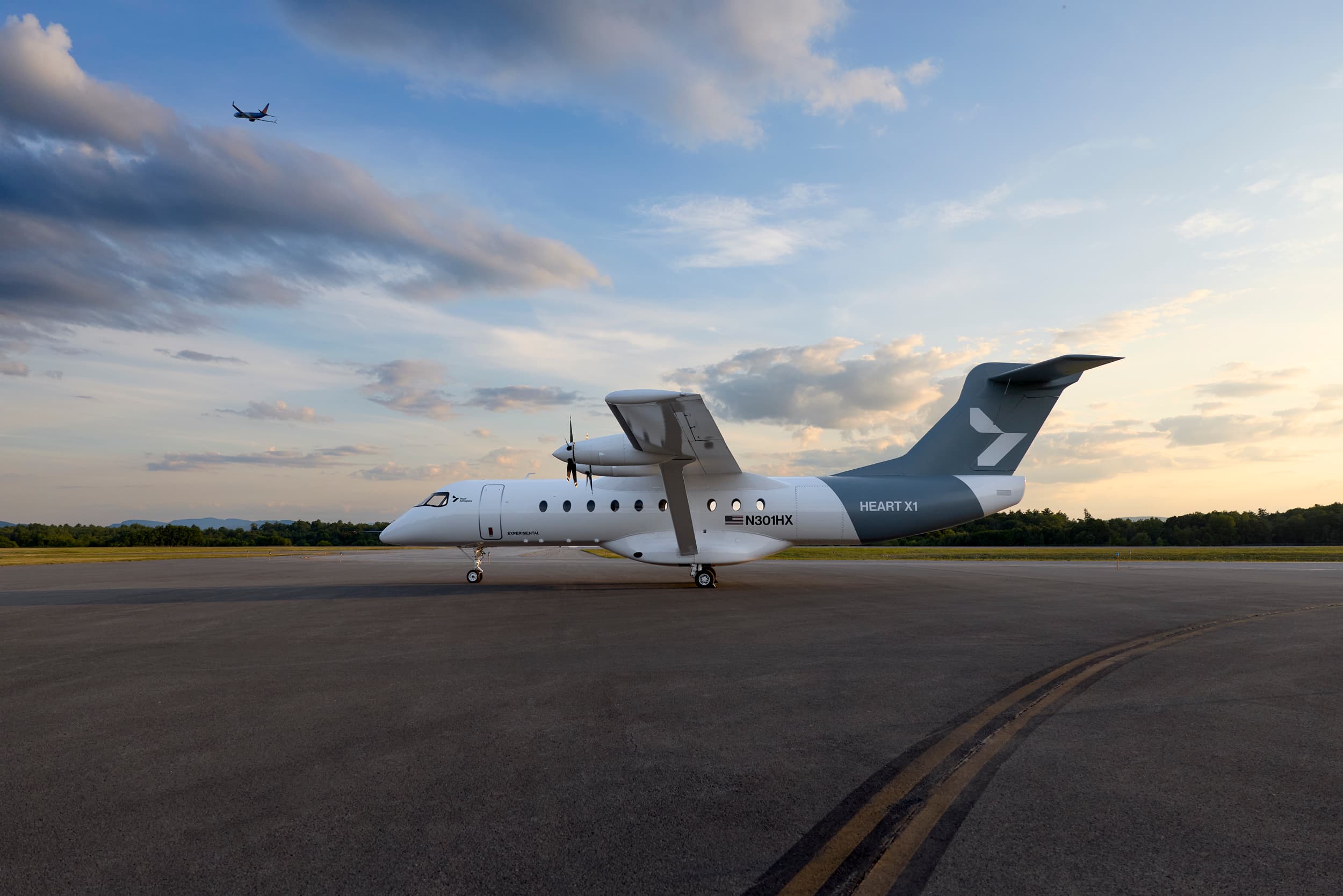 Heart X1 profile, jet departure. 