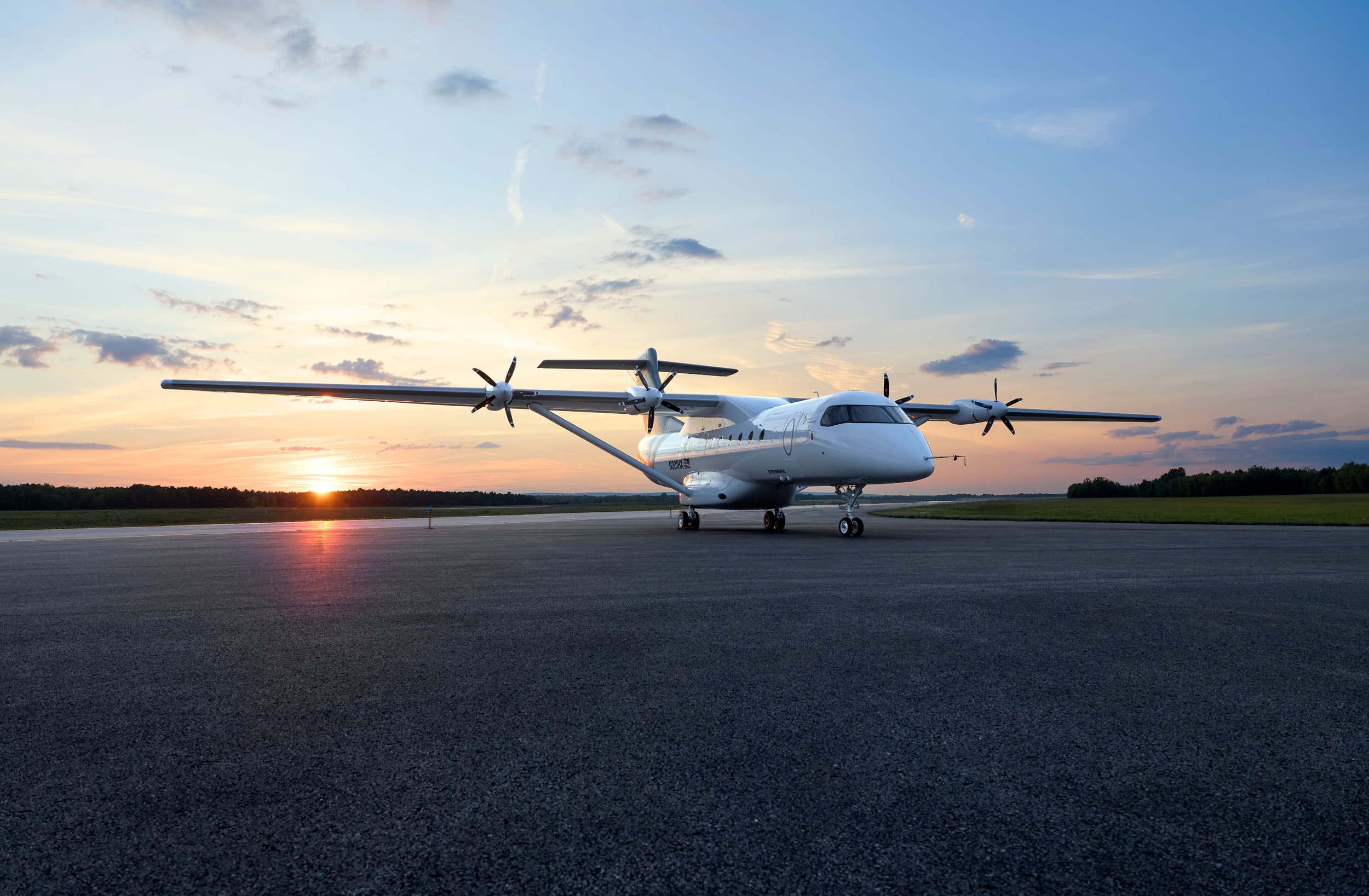 Heart Aerospace sunset X1. 