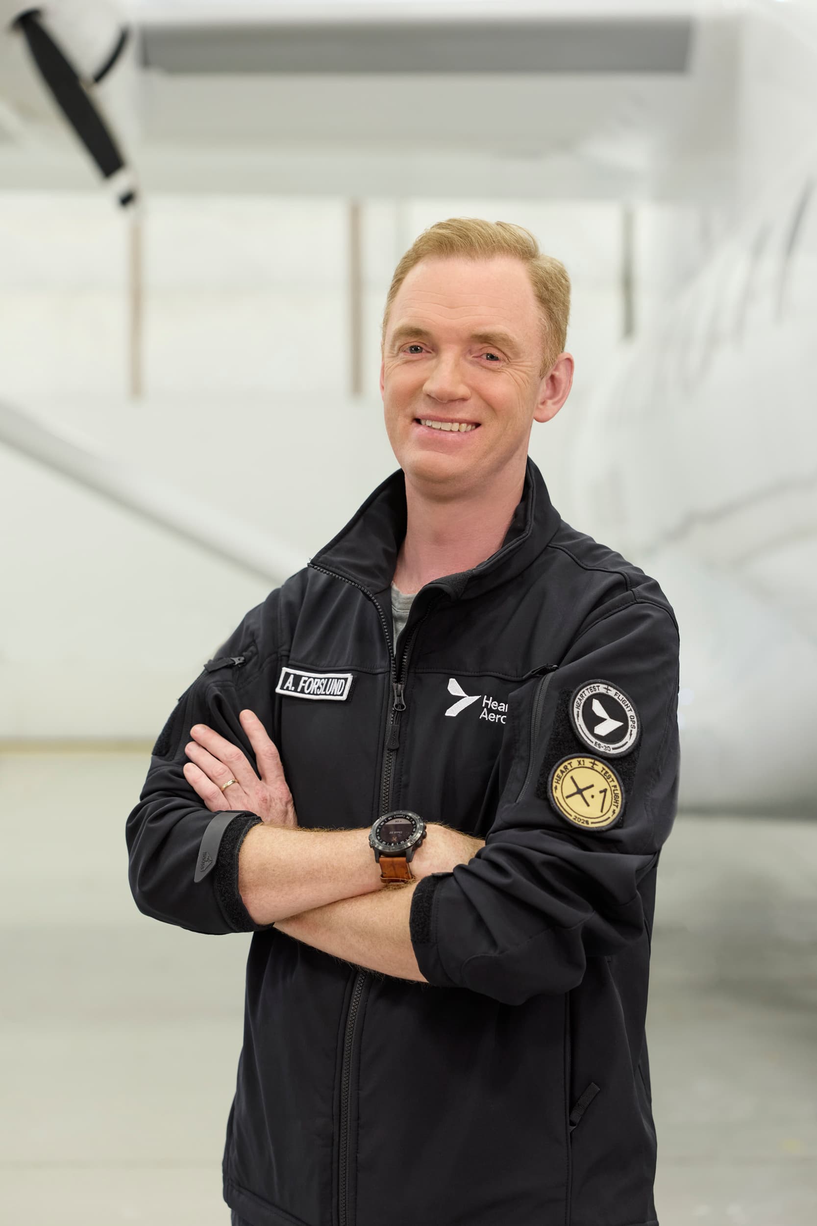 Heart Aerospace CEO Anders Forslund. 