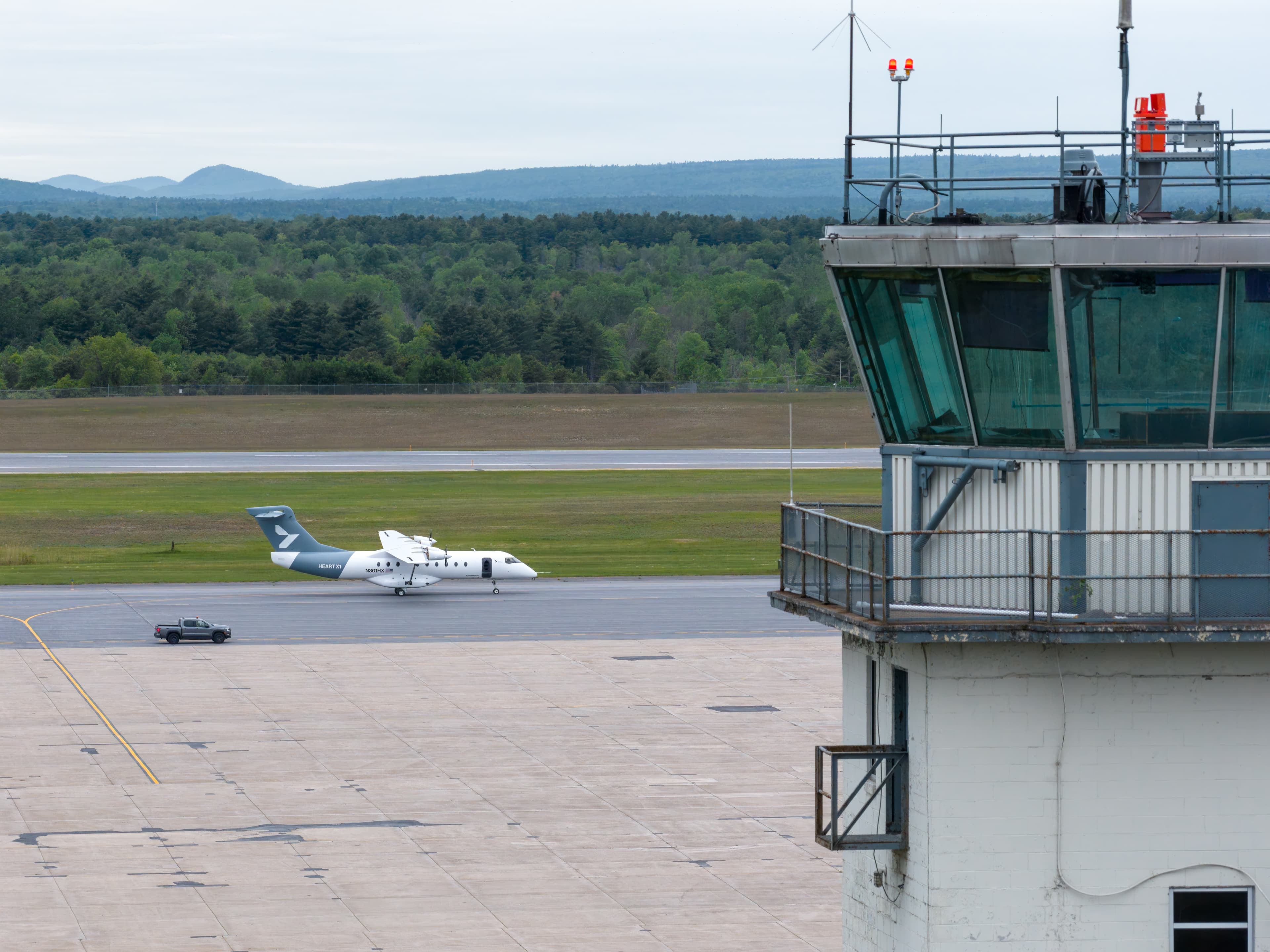 X1 on the runway