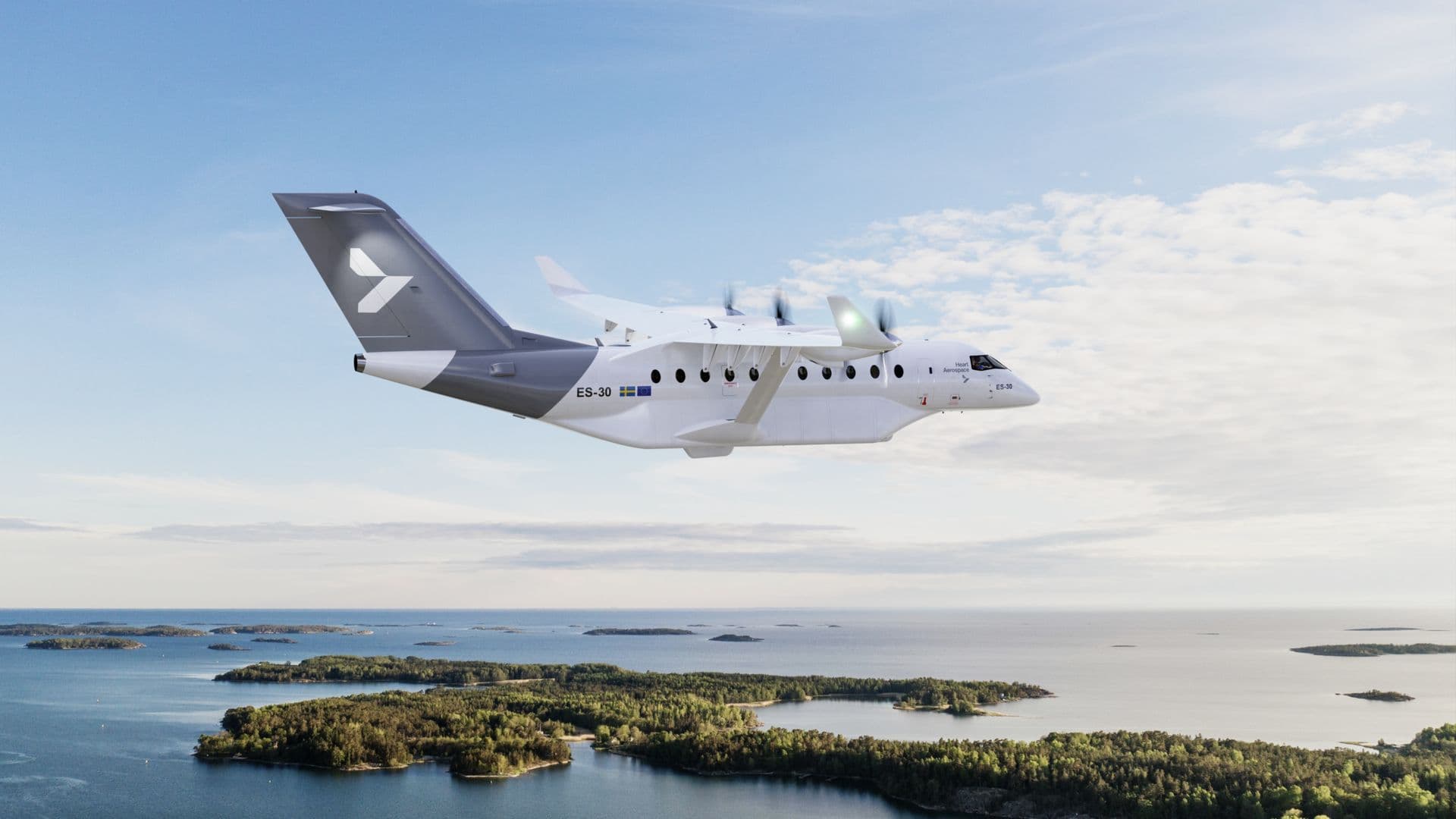 Heart Aerospace to explore early use case for electric ES-30 airplane with Åland Islands